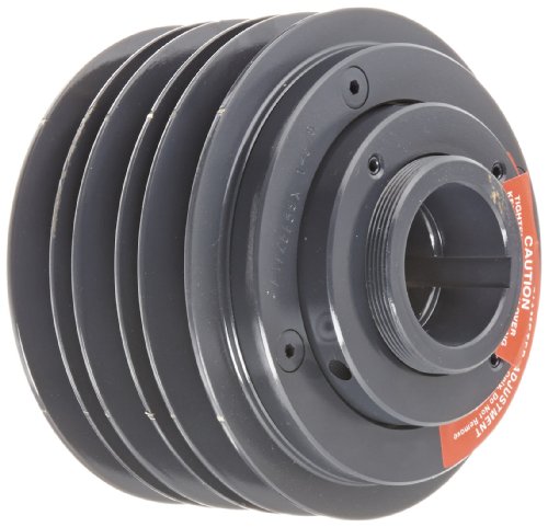 Browning 3MVP45B59X 1 5/8 Variable Speed Sheave, 3 Groove, Finished Bore, Variable Pitch, Cast Iron Sheave for A, B Section Belt