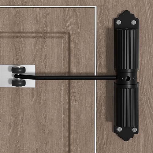 Ferme-porte robuste automatique à ressort pour portail intérieur et extérieur