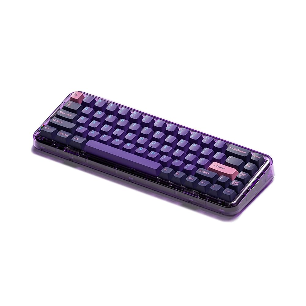 Melgeek Mojo68 - Neon - 65% - Gateron Pro Brown - RGB - Wireless 