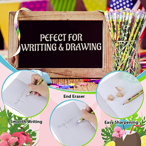 Lápices de grafito Fainne x72 piezas con borrador miniatura 3