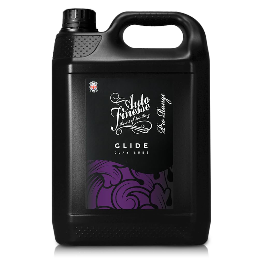Auto Finesse - Glide - Clay Lubrificante Barra Lubrificante - 5 Litri - GLD5L