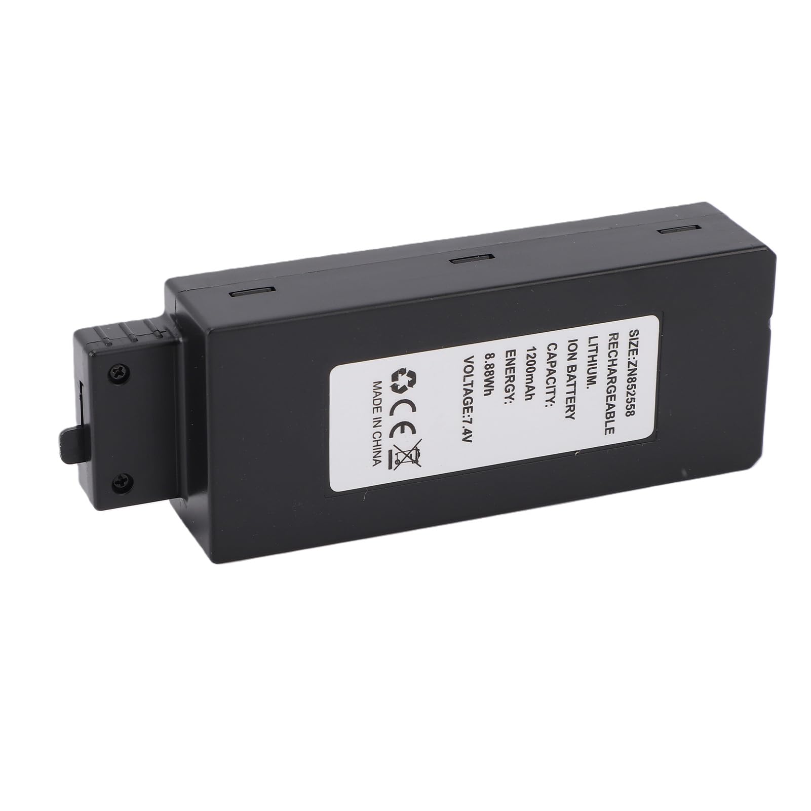 Alomejor Hélicoptère RC Batterie, 7.4V 1200mAh pour RC Era C190 (3 pièces)