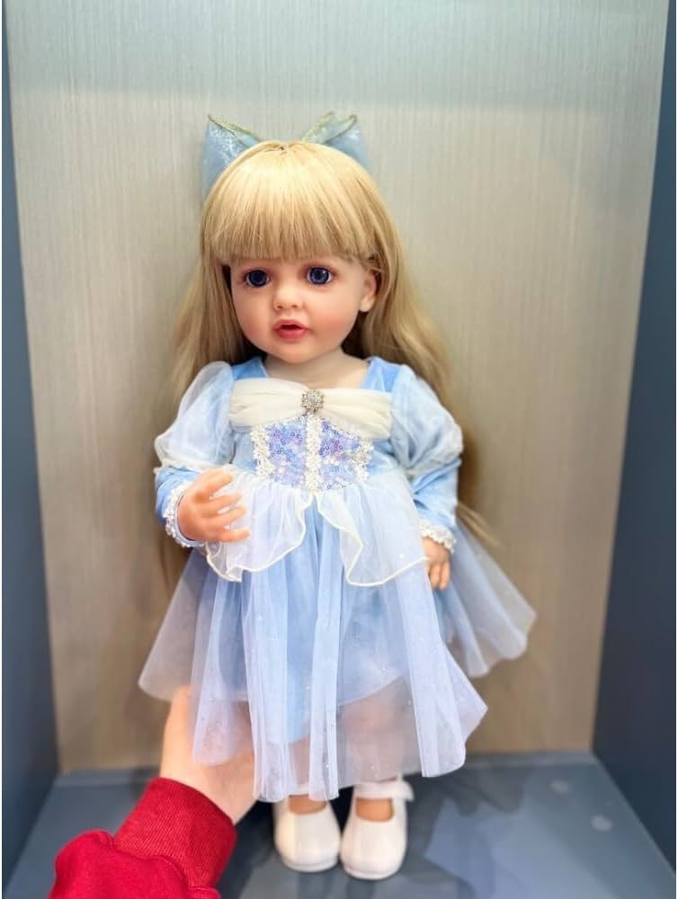 Amazon.co.jp: Meeler リボーンドール 55cmリアルな 笑顔赤ちゃん人形