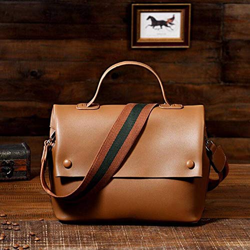 ZXC Big Bag 2019 Simple Women's Bag, European and American Baitie Single Shoulder Slant Bag Lady's Large Capacity Handbag