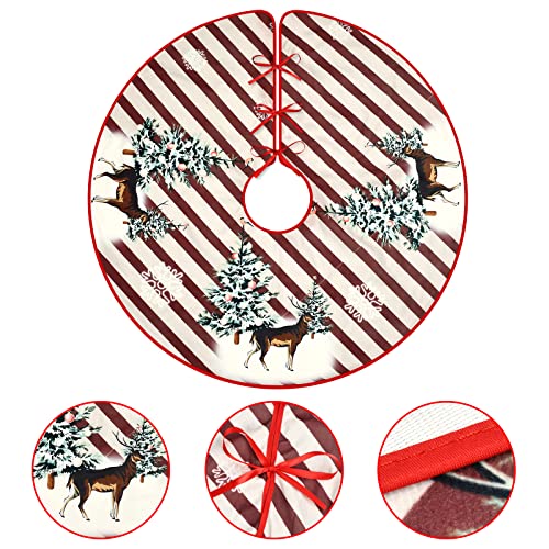 122CM Gonna Albero di Natale, Gonna per Albero di