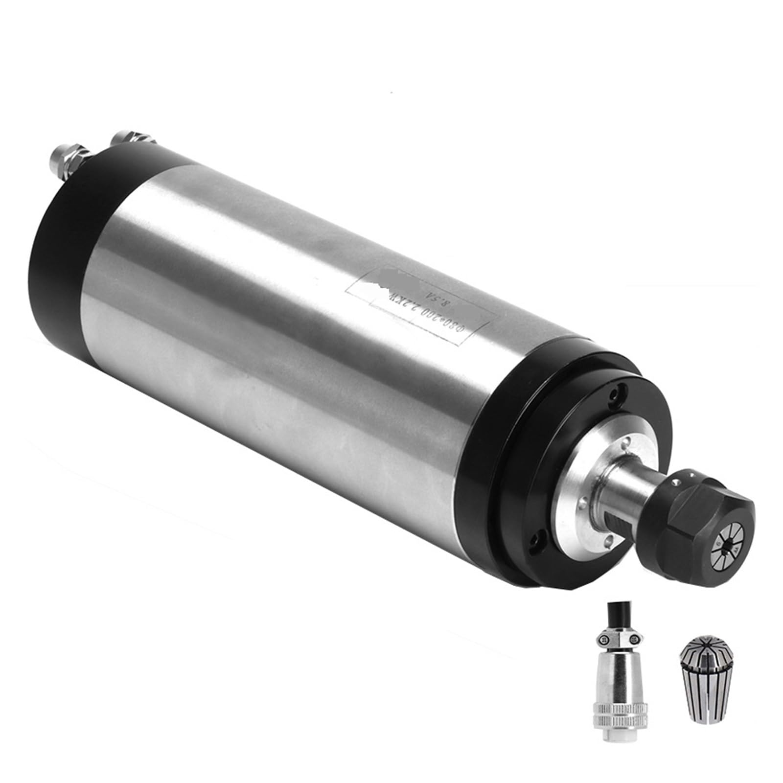 2.2KW 80MM ER20 CNC Spindle Motor 24000rpm 4 Bearing Machine Water Cooling Engraving Milling Highly Optimized(2.2kw 80mm ER20)