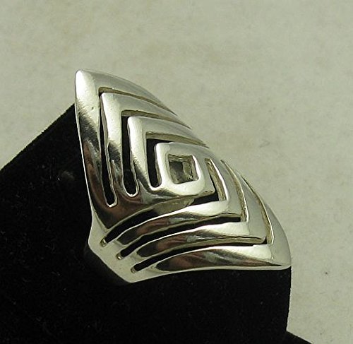 Elegante lungo anello in argento 925 R000909 Empress