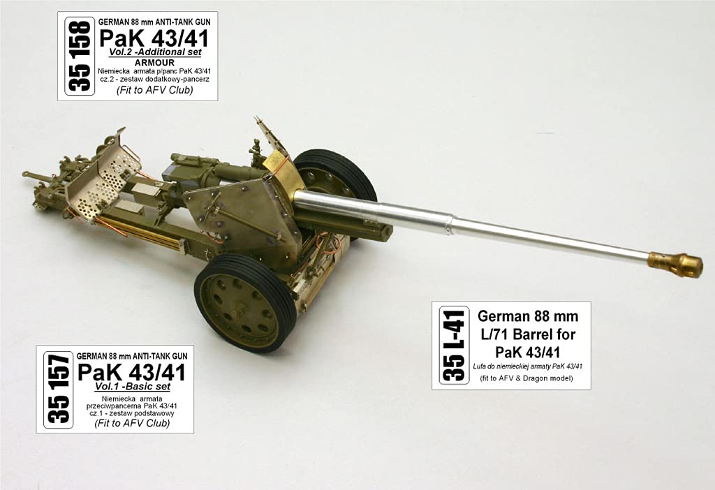 AFV Weaponsシリーズ 20, 34, 42, 43, 44号セット AFV Weaponsシリーズ 20, 34, 42, 43, 44号セット