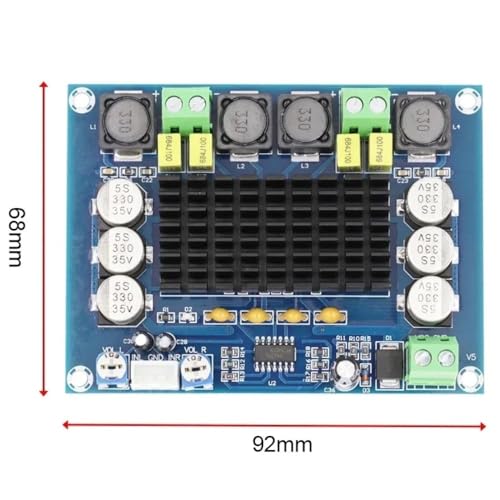Carte amplificateur double canal TPA3116D2 XH-M543 120W X2 DC 12V 24V