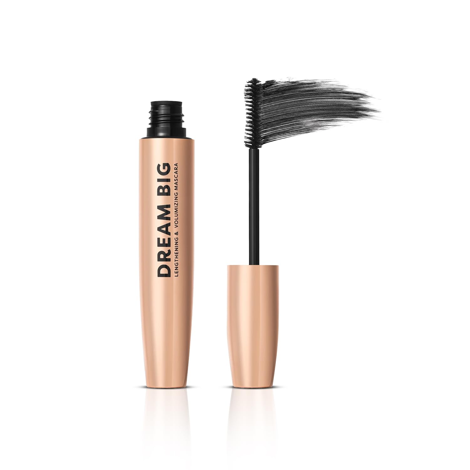 Profusion Cosmetics Dream Big Mascara Lengthening and Volumising Mascara, Smudge-Resistant, Ultra-Black Pigment, Buildable, Flake-Free, Flawless Lashes Day to Night