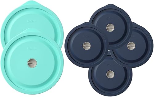 Tapas de repuesto para Pyrex 7402-PC 7 tazas y 7200-PC 2 tazas 6 unidades