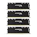 Price comparison product image HyperX Predator HX432C16PB3K4/32 Memory 3200 MHz DDR4 CL16 DIMM XMP 32 GB Kit (4 x 8 GB) Black