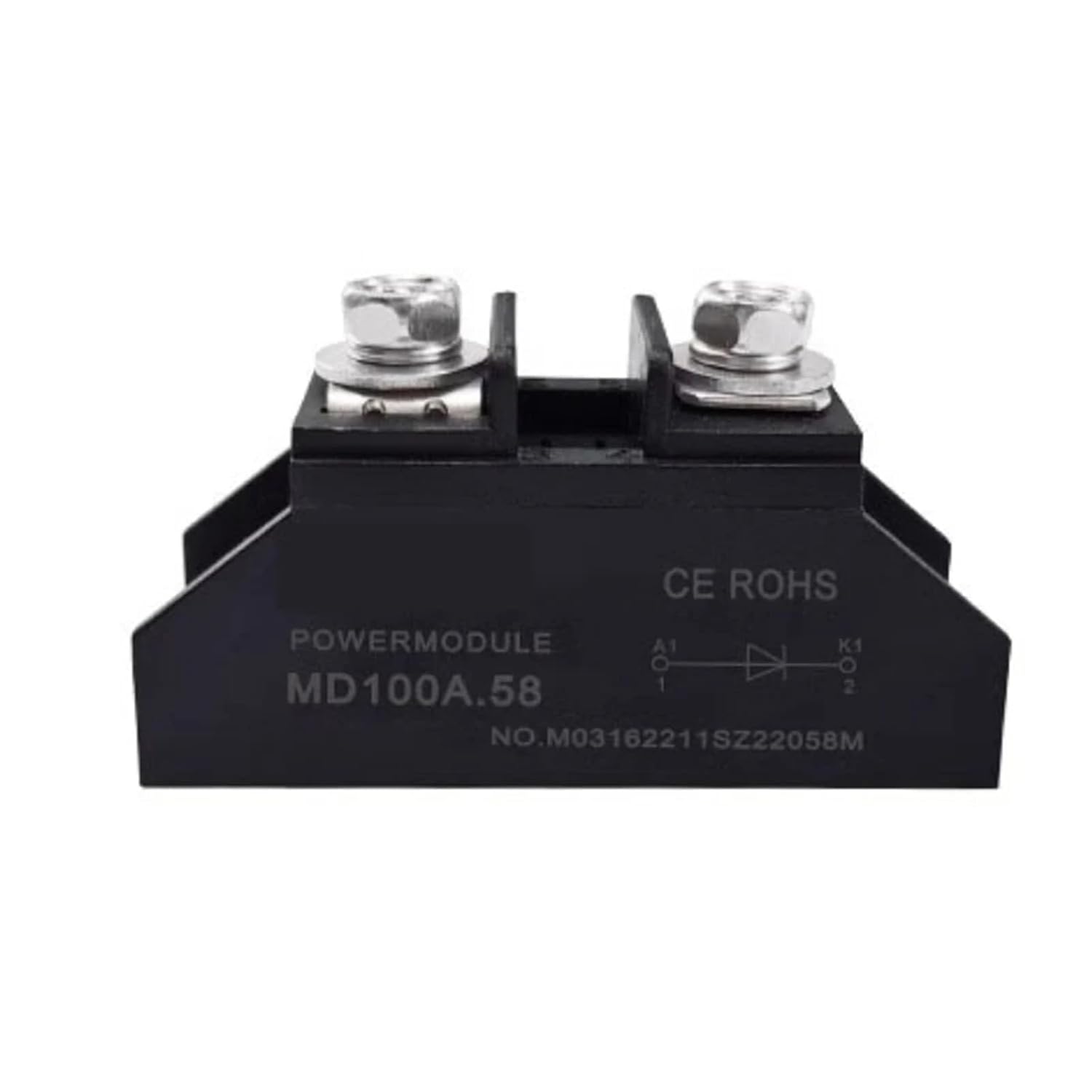 MD100A1000V Small Anti-Reverse Diode 5A 10A 20A 25A 30A 40A 50A 70A 90A Afterflow 100A 110A 150A 1000V Rectify(MD100A)