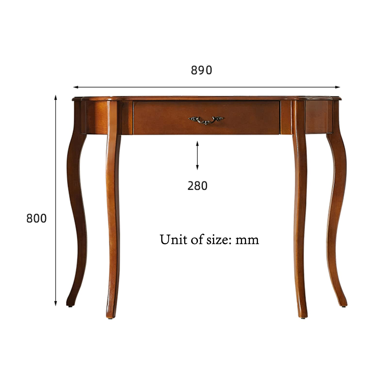 Amazon.com: KAKSTAK Vintage Style Sofa Behind Table (Size:89