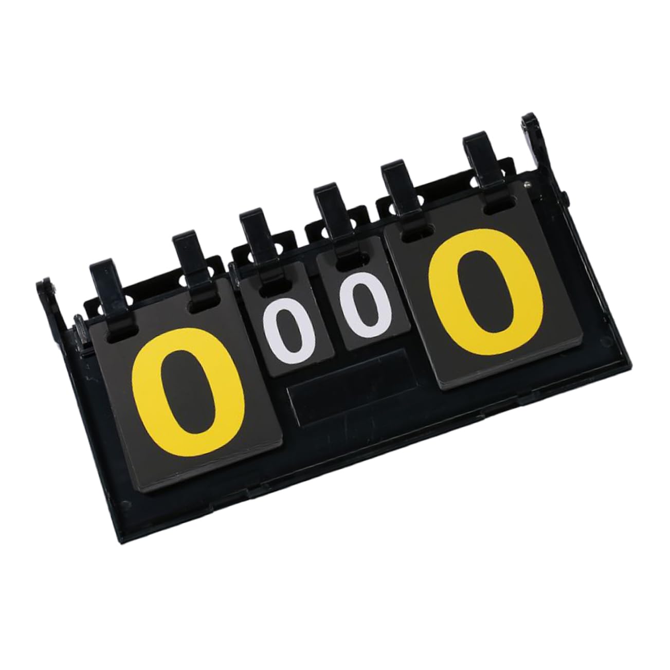 VICASKY Portable Flip Scoreboard for Sports Reusable Scorekeeper for Basketball Soccer Tennis Durable Material Easy to Use Numbers for All Events