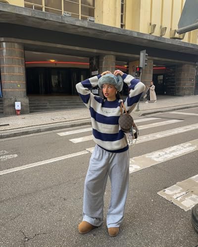 CIDER Women’s Wide Leg Sweatpants Baggy Drawstring High Waisted Joggers Lounge Sweat Pants with Pockets 2025 Fall4