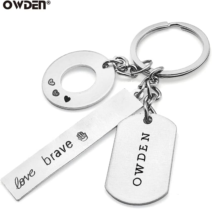 OWDEN Premium Metal Stamps Blanks,Dog Tags 1-1/4" x 3/4",40Pack,Aluminum Blank Tags Stamping Blanks, with a 1.9mm Hole, Thickness:1.5mm - Image 6