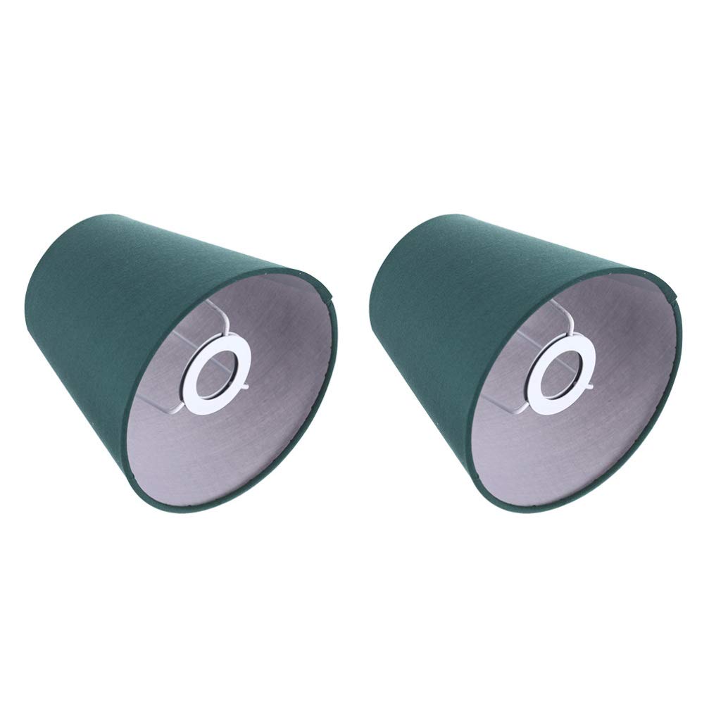 OSALADI Lot De 2 Abat-Jour En Tissu Tambour Pour Lampe De Chevet Lampe De Table Lampadaire Et Lustre 5.51X5.51X5.12 in Installation Simple Éclairage Doux Pour Maison