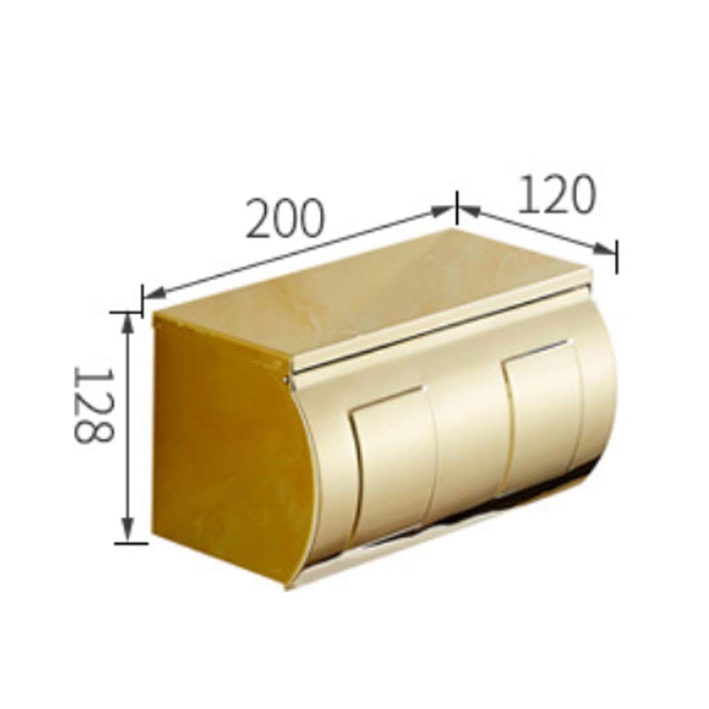 NEECS Porta Carta igienica Adesivo Porta fazzoletti da Cucina per Bagno Autoadesivo Impermeabile da Parete