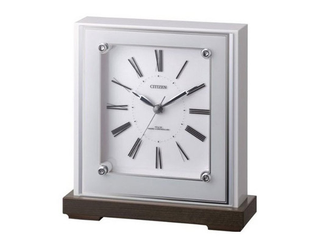 シチズン 置き時計 電波時計マリアージュ706 4RY706-003 Amazon.co.jp: シチズン CITIZEN 電波置き時計 マリアージュ706