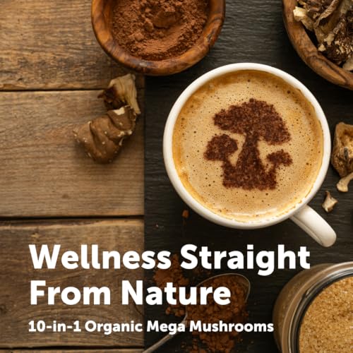 Micro Ingredients Organic Mega Mushroom Powder, 10-in-1 Mushroom Blend, 5oz - image 5