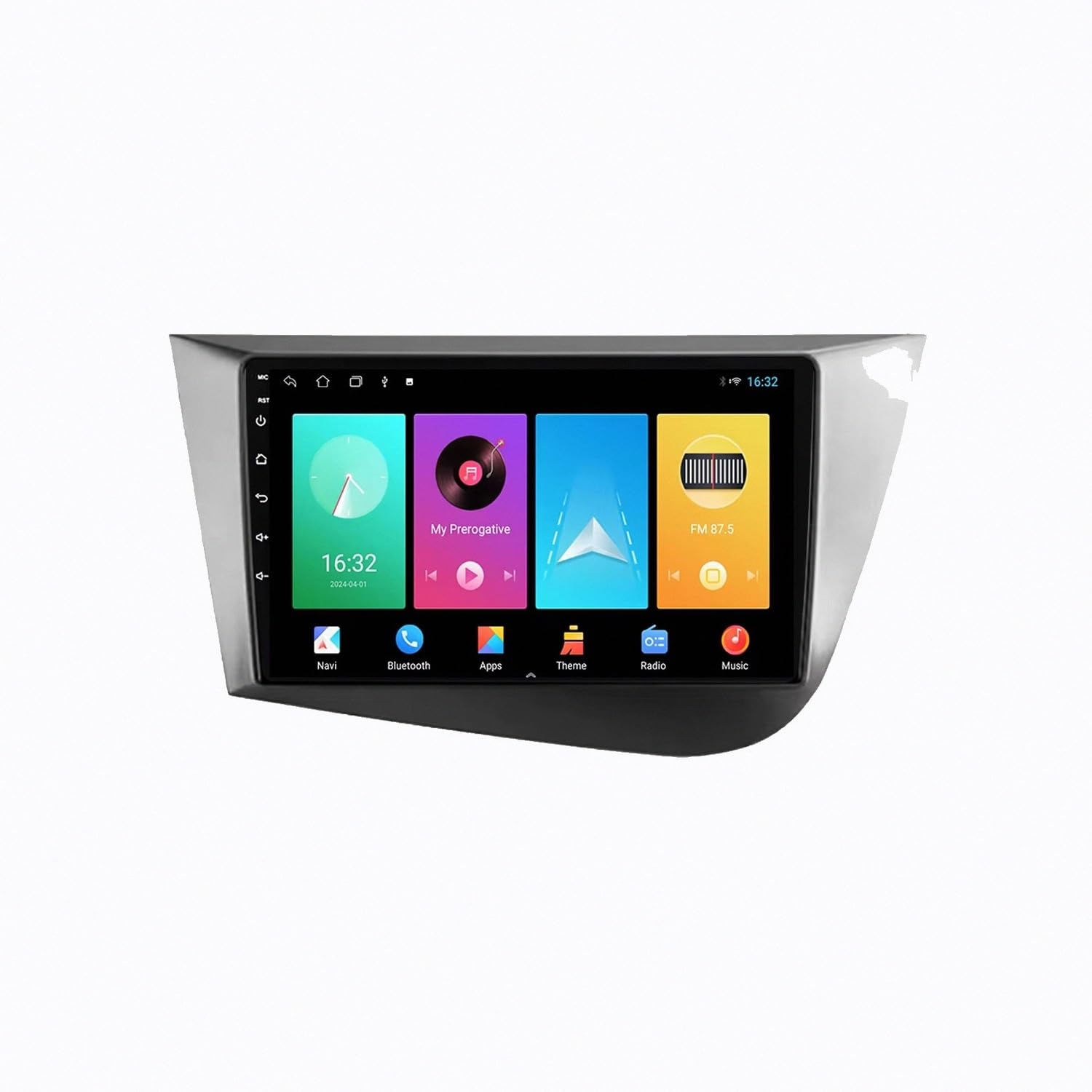 Autoradio Gps Navigazione Stereo 2 Din per Soueast DX3 2016 Wireless Carplay Android Auto Stereo Auto Bluetooth Ips con Pantalla Táctil con Gps, 8 Nucleo 6G+128G