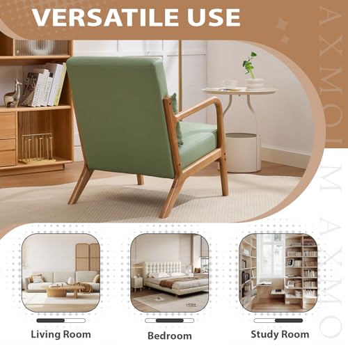 Sillón Plegable Faux Leather Verde Menta miniatura 6