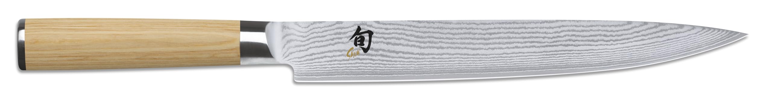 KAI DM-0704W SHUN White nóż do szynki ze stali
