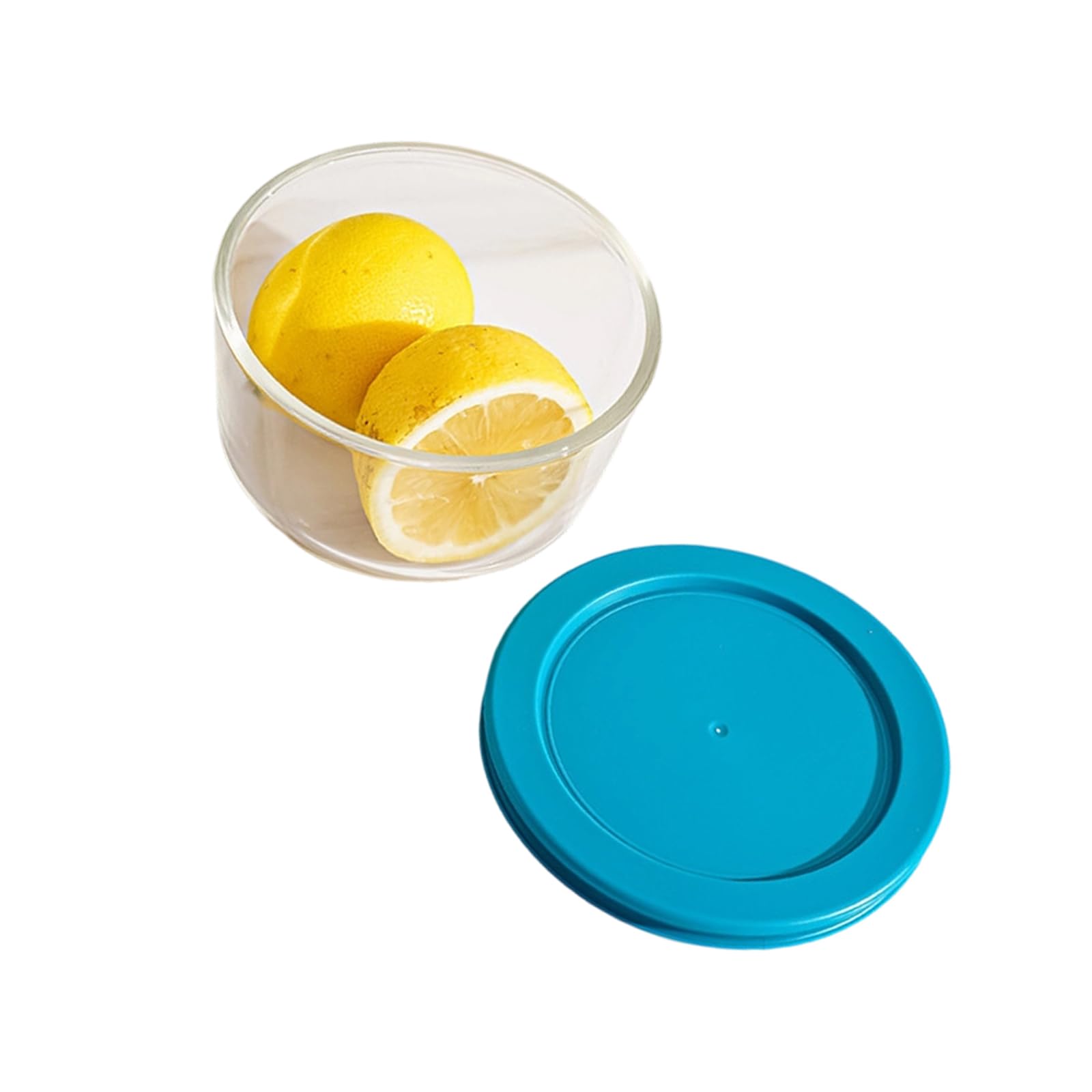 MALSSE Stackable Food Storage Container Microwave Safe Borosilicate Glass Clear Leak Proof Multiple Capacity Option Ideal for Families Student Lunch Box