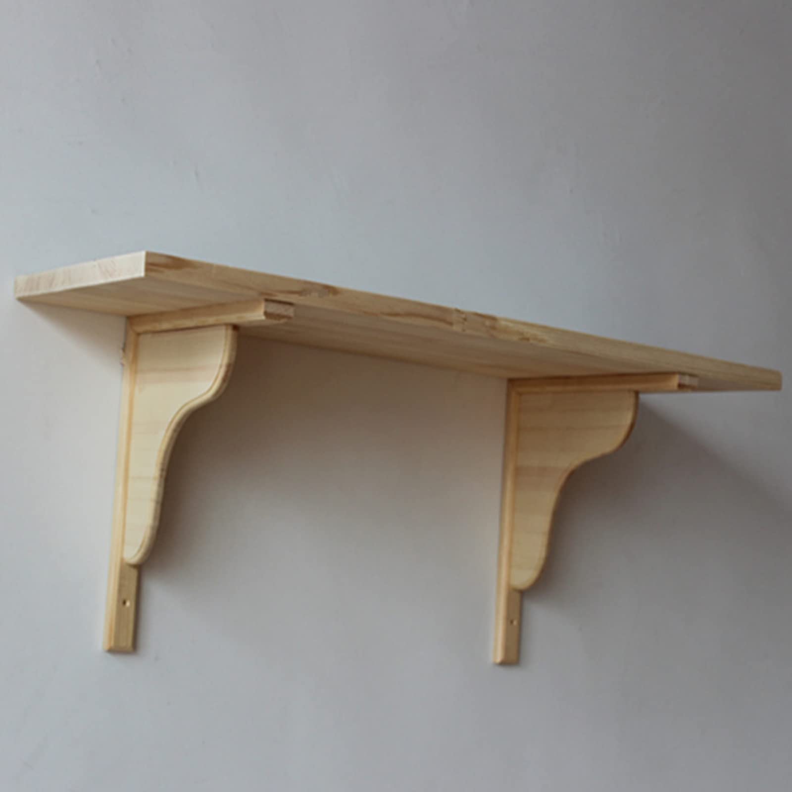 Staffe per Mensole Pesanti,Supporti per Mensole Triangolare,Mensole da Muro Staffa per Mensola,90 Gradi Angolo Staffe Angolari in Legno,2/4 Pezzi,Carico Massimo: 100kg (20cm/7.9in,4 Pcs)