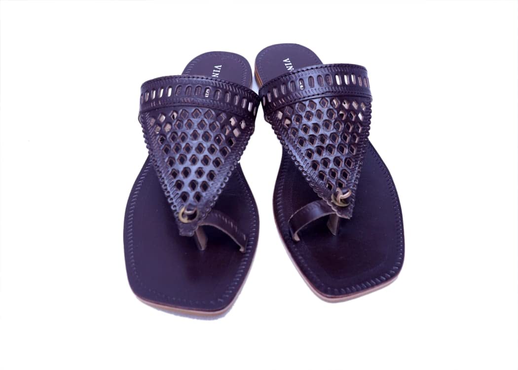 Vino Femo Women's Leather Ankle Strap Sandal | Leather Sandal