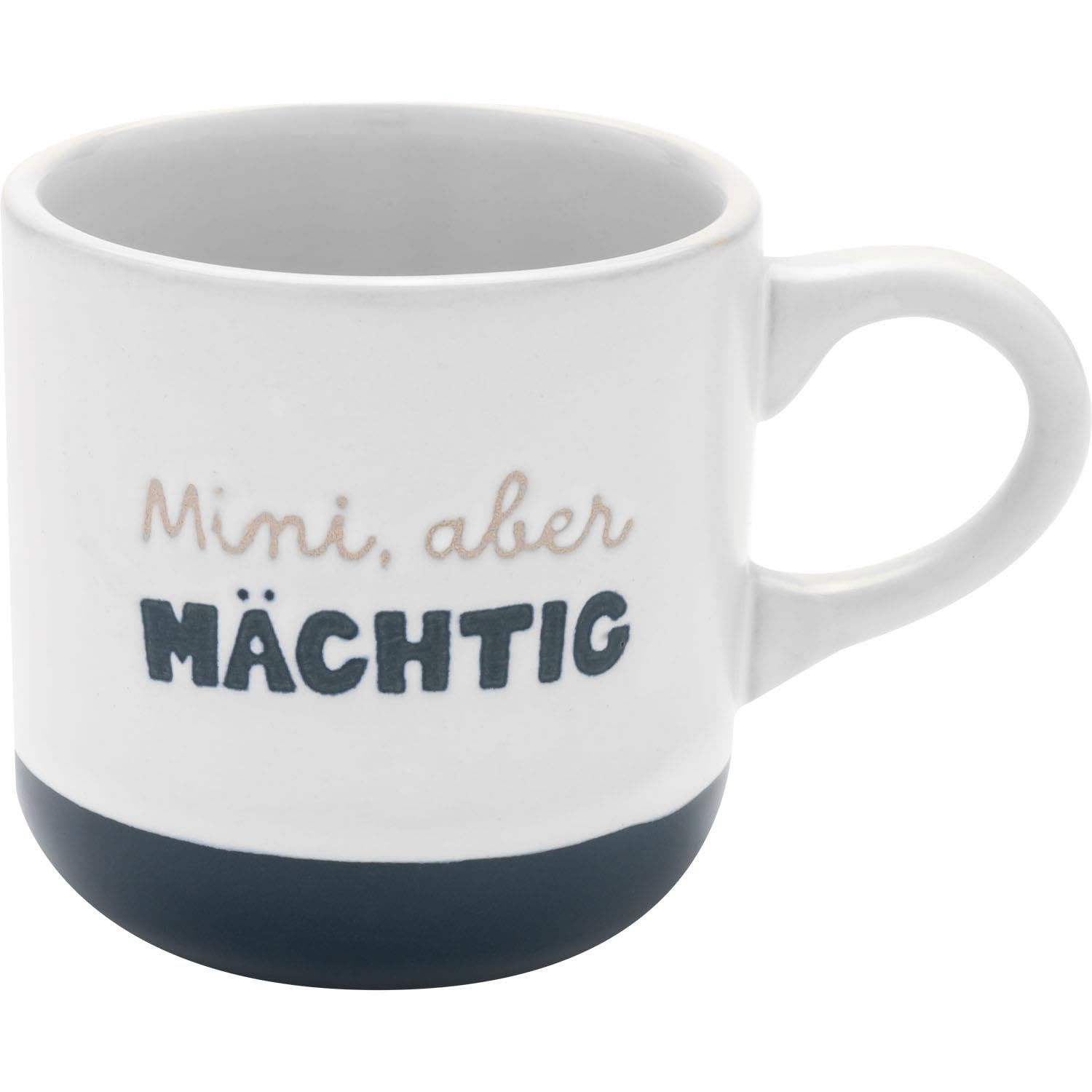 GRUSS & CO Espresso Cup with Engraving Mini | Stoneware Mug 10 cl with Gift Band | Gift Friends, Birthday | 73936