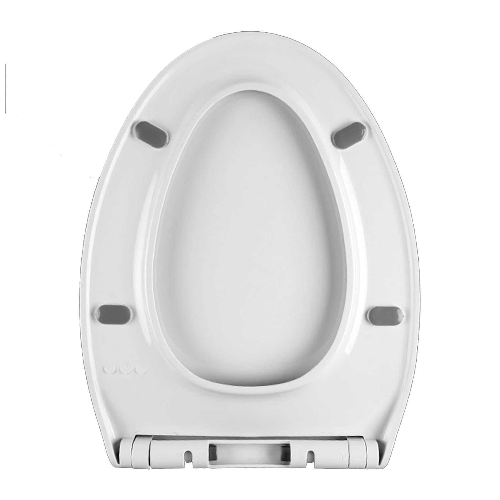 Abattant WC allonge anti-claquement et antiderapant facile a nettoyer