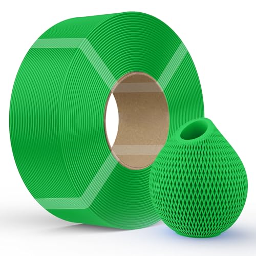 Creality PETG Filament Refill Filament for 3D Printers, 1 kg 1.75 mm (2.2 lb) Refilament for Bambu Lab Reusable Spool Di