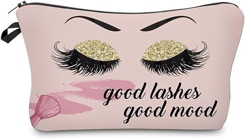 Bolsa de maquillaje para bolso bolsas de cosméticos para mujer regalo inspirador para niñas pequeña y divertida bolsa de cosméticos Bohu bolsa de