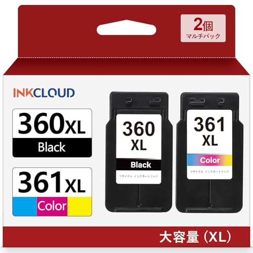 Amazon.co.jp: BC-360XL BC-361XL BC-360 BC-361 キャノン 用 インク