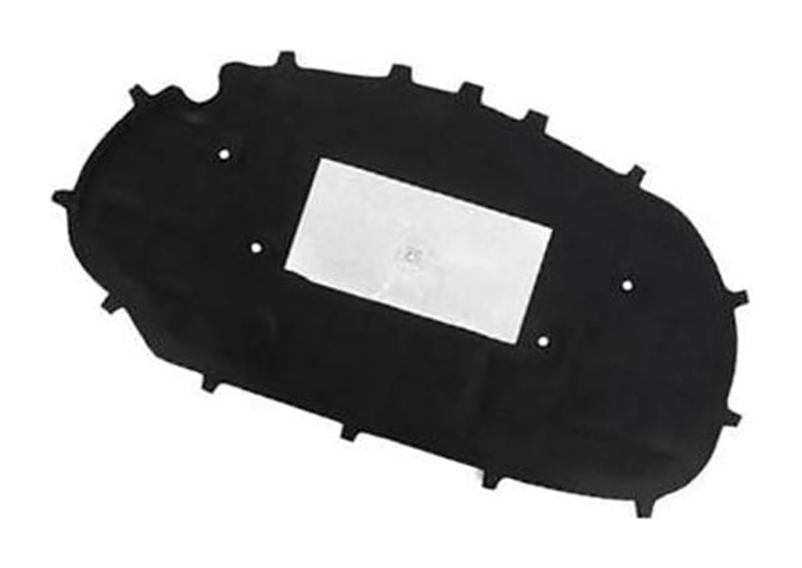 for VW for G&olf 6 GTI Front Hood Engine Soundproof Cover Thermal Heat Insulation Mat Car Sound Insulation Cotton(Black)