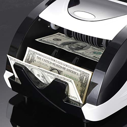 Zeny Money Counter Machine Bill Cash Counter Money Counting Machine With Uv/Mg Counterfeit Detection Fast Counting Speed #TOP6
