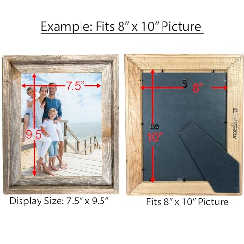 Barnwoodusa Llc B01EB63WYY Barnwoodusa | Farmhouse Style Rustic 24X36 Picture Frame thumb #5
