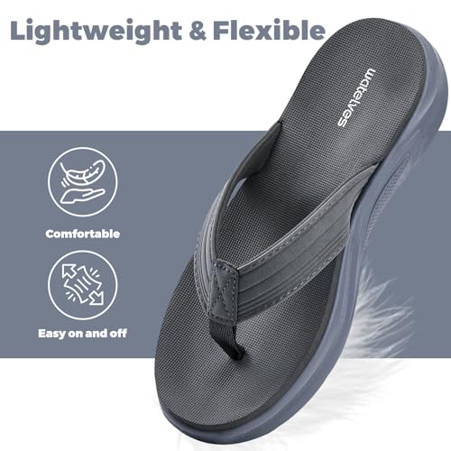Image of WateLves Girls Flip Flops Non-Slip Casual Thong Sandals Summer Sandal Shoes for Beach Swim Pool (Little Kid /Big Kid)