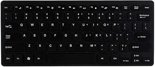 Miniatura 3 de Teclado y mouse de 2.4 GHz, teclado para computadora portátil, Macbo, portátil, mini teclado, accesorios de escritorio, regalos geniales para