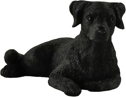 JFSM INC. Figura de perro labrador amarillo de 6 pulgadas, regalos de laboratorio amarillos, estatua de laboratorio amarilla, decoración de