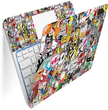 Image of Skin Poster - Full Panel Laptop Skins Upto 15.6 inch - No Residue, Bubble Free - Removable HD Quality Printed Vinyl /Sticker /Cover Compatible for Dell-Lenovo-Acer-HP - Stickers