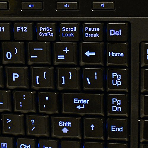Clavier informatique USB QWERTY Adesso SlimTouch 120 noir compact - 5