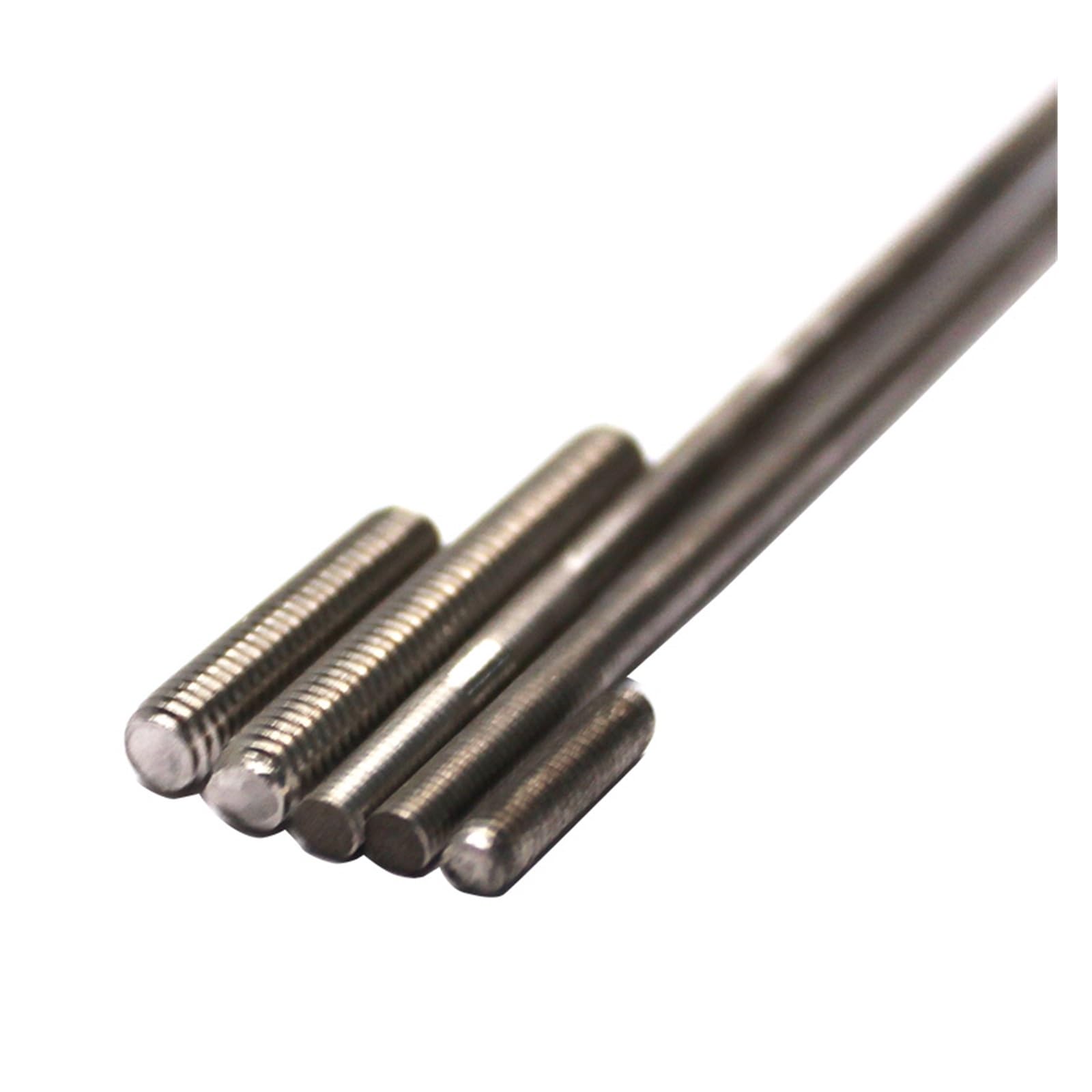 Pręt gwintowany w całości, Pręty gwintowane ze stali nierdzewnej Śruby kołkowe M6 Różne długości 3 szt(M6x55mm)
