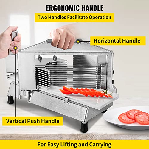 Happybuy Tomato Slicer Cortador Comercial de Tomate 1/4" con miniatura 5