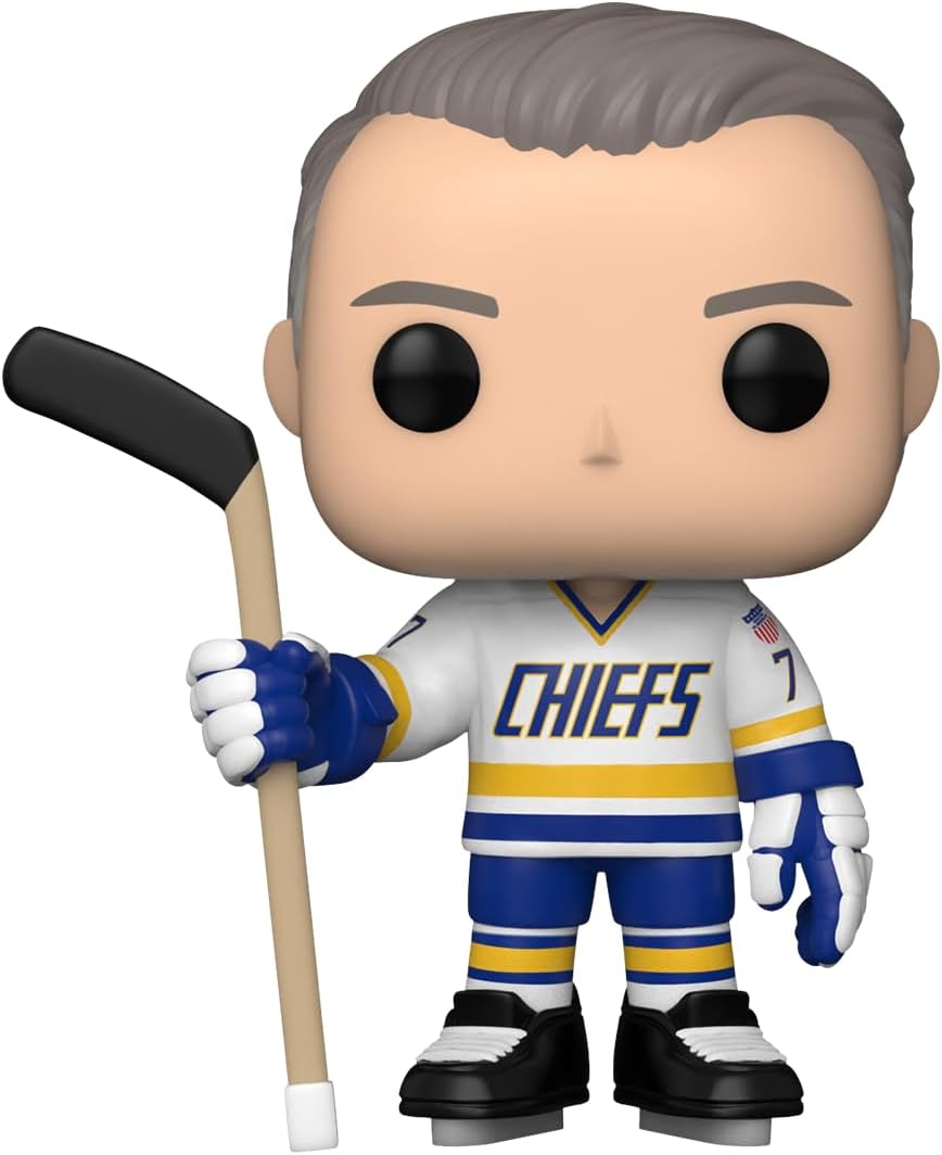 Funko POP! Movies: Slap Shot - Reggie 'Reg' Dunlop - Collectable Vinyl Figure - Gift Idea - Official Merchandise - for Kids & Adults - Movies Fans - Model Figure for Collectors and Display