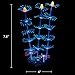 Uniclife Strip Coral Plant Ornament Glowing Effect Silicone Artificial Decoration for Fish Tank, Aquarium Landscape (Blue) Fish Aquarium Decoration Glow in The Dark Fish Tank Decorations