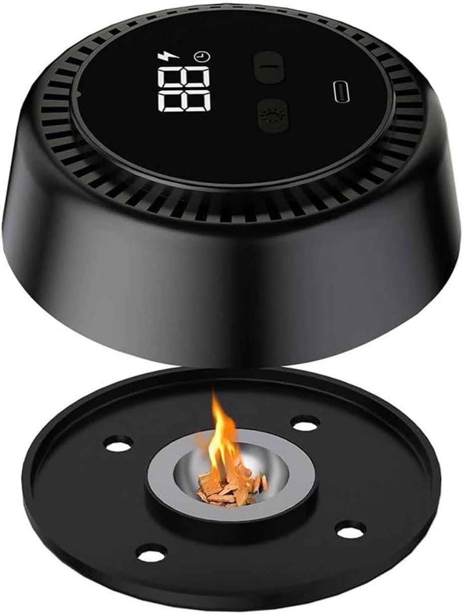 Amazon.co.jp: グラストップスモーカー 電動 カクテル スモーカー コードレス 自動燻製器 ワンタッチ操作 6種類の木製チップ付き  USB充電式 カクテルスモーカーキット 持ち運び 家庭用 ギフト最適 : スポーツ＆アウトドア 電気カクテルスモーカー USB 充電式フレームレスウイスキー注入ツールドリンク食品男性お父さん夫電気喫煙者照明付き