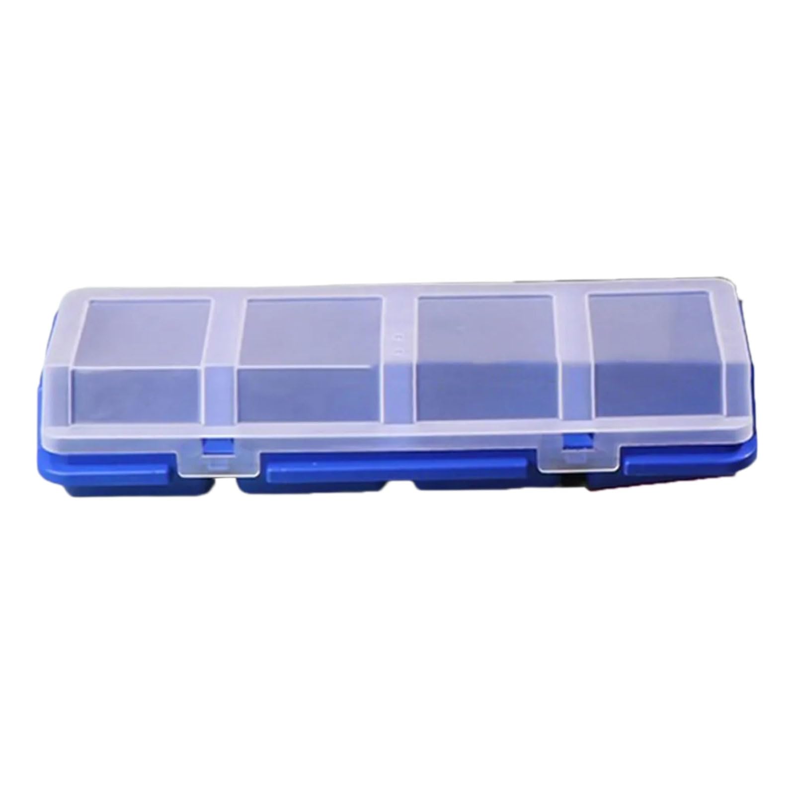 Kalttoy Blue Tool Box Hardware Storage Organization Small Part Case Container Divider Organization For Organizing Screws Nut Bolt Multi Compartment Tool Storage Case